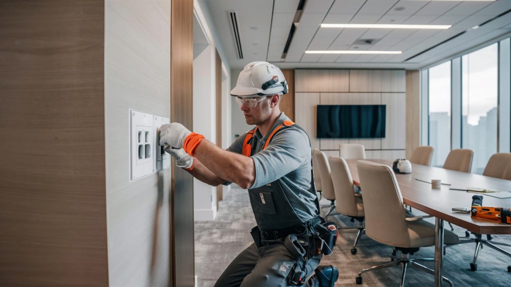 Commercial electrical work done by certified electricians in Honey Harbour
